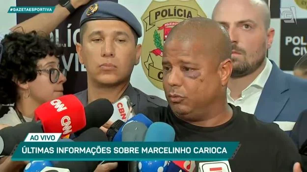 Marcelinho cita agressão em sequestro e nega envolvimento com mulher casada