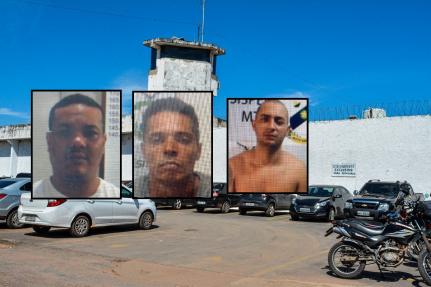 Três presos da PCE fogem da unidade no fim de semana