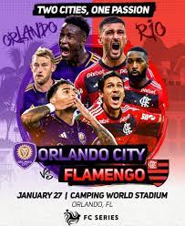Amistoso do Flamengo contra o Orlando City muda de estádio nos Estados Unidos