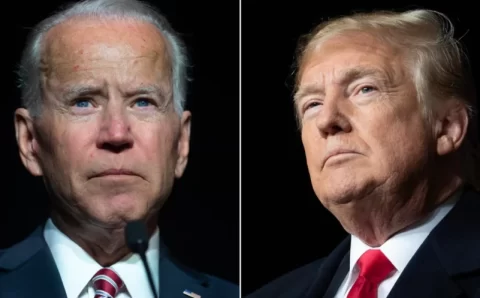 Trump lidera disputa com Biden e tem 47% das intenções de voto, aponta pesquisa