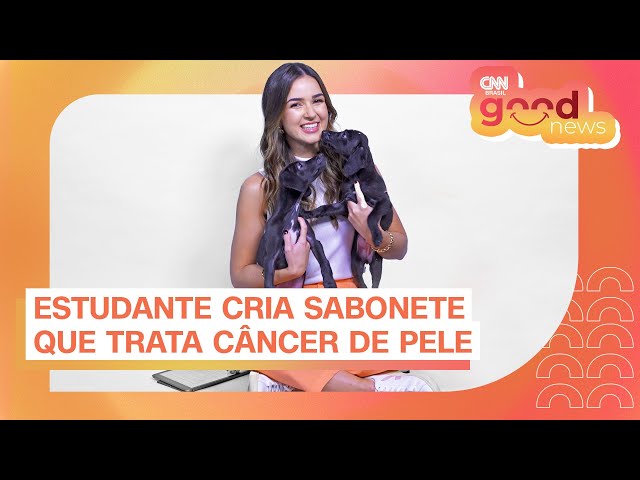 Adolescente cria sabonete que trata câncer de pele em competição estudantil