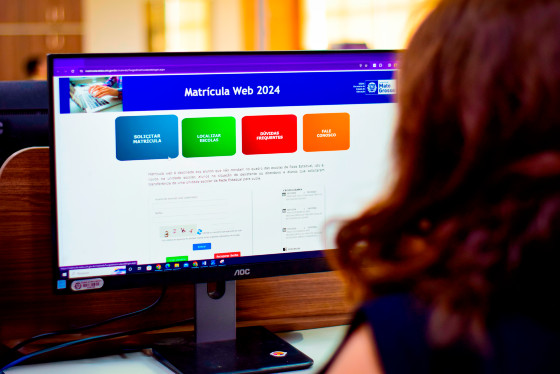 MT:   ANO LETIVO 2024:  Termina amanhã prazo para matrículas online de estudantes da rede estadual