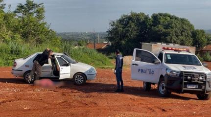 POLÍCIA INVESTIGA: Homem é achado morto após encontro amoroso em carro