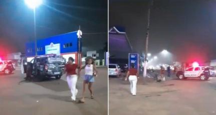 Festa de fim de ano acaba em briga e confronto com a polícia