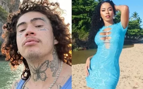 Whindersson Nunes é visto com a atriz Lorena Maria em viagem romântica