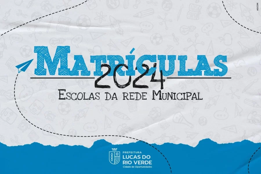 MT:  Solicitação de matrícula escolar já está disponível e segue até 10 de janeiro em Lucas do Rio Verde