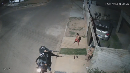 SEM PRESOS: Homem é perseguido e morto na frente do filho