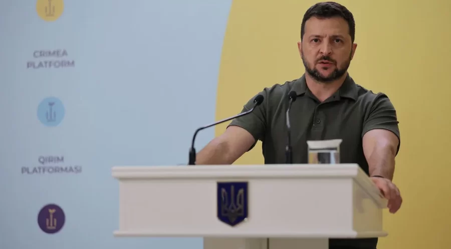 Ucrânia derrubou sete caças russos em uma semana, diz Zelensky