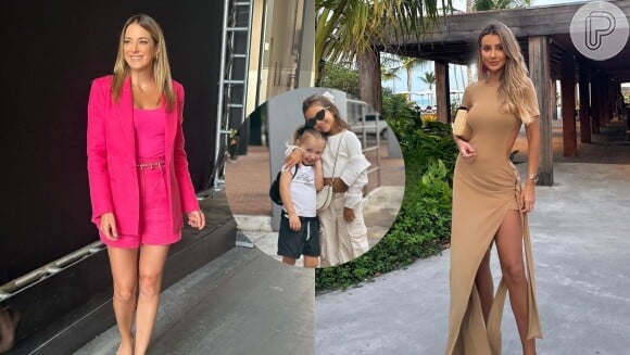 Ticiane Pinheiro e Ana Paula Siebert, ex e atual de Roberto Justus, mostram filhas juntas e fato inusitado chama atenção: ‘Sem rivalidade’