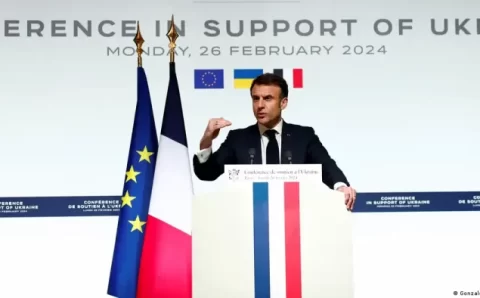 Aliados rebatem Macron sobre envio de tropas à Ucrânia