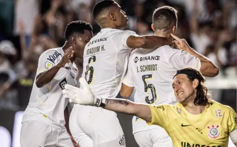 Com Neymar na Vila, Santos vence clássico pelo Paulista e afunda Corinthians na crise