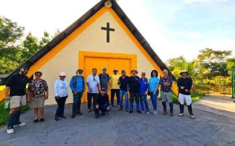MT:  CAMINHO DE SANTANA:   Técnicos da Empaer e Seaf fazem trilha religiosa do século 18 para identificar potencial de turismo rural