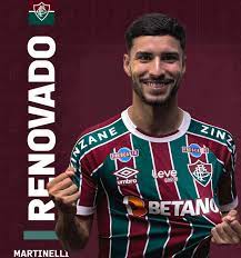Fluminense anuncia renovação de contrato com Martinelli até 2026
