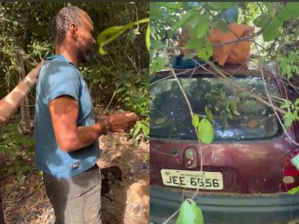 APÓS 7 DIAS: Vídeo – Homem que matou menino de 5 anos é preso em matagal