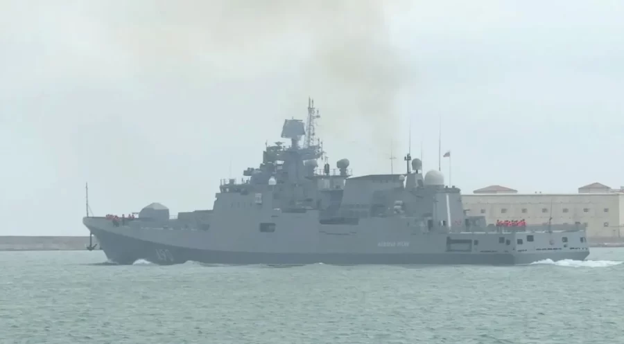Ucrânia diz ter destruído outro navio de guerra da Rússia no Mar Negro
