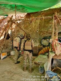 Operações da PF em garimpos resulta em 18 prisões no interior de Mato Grosso