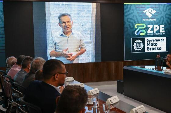 MT:  ENTREGUE APÓS DÉCADAS:   Governador afirma que ZPE de Cáceres impulsionará desenvolvimento de MT