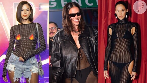 Bruna Marquezine gera polêmica com vestido transparente no Lollapalooza: 7 vezes em que a atriz ignorou as críticas e brilhou na web
