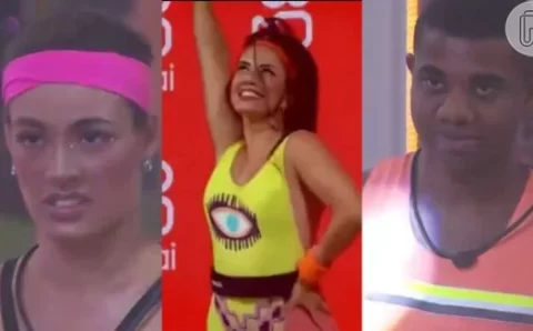 Secando a loba! Reação de Beatriz e Davi para Fernanda dançando no ‘BBB 24’ viraliza na web: ‘Inveja é fogo’