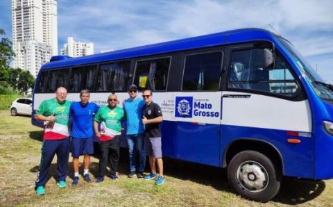 MT:  INCENTIVO:   Governo de Mato Grosso entrega micro-ônibus a Centro de Referência Paralímpico de Várzea Grande
