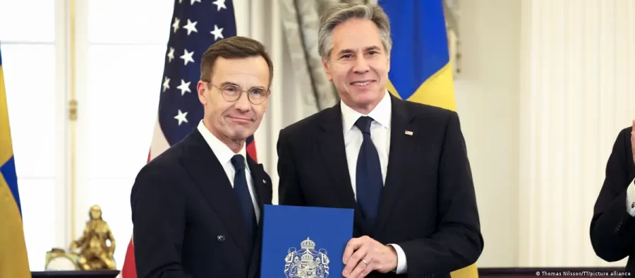 Otan oficializa entrada da Suécia como 32º membro da aliança
