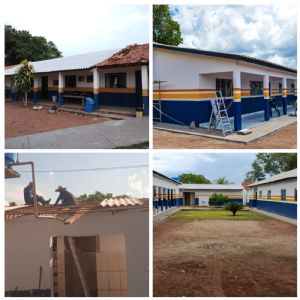 MT:  Prefeitura de Cáceres revitaliza e amplia Escola Municipal Clarinópolis, reinauguração é neste sábado