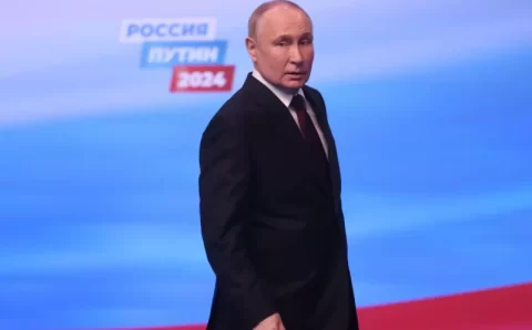 Putin vence eleições russas com cerca de 87,3% dos votos e estende poder até 2030