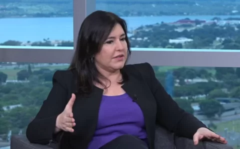 Selic a 9% “não pode ser piso” para o BC, diz Tebet à CNN