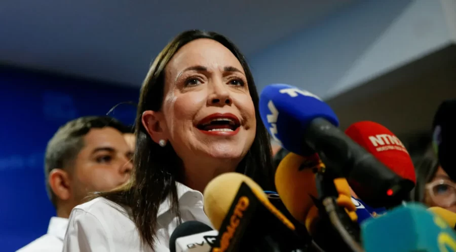 Partidos não conseguem inscrever candidatura de María Corina, denuncia opositora