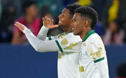 Após sofrer 2 a 0, Palmeiras vira sobre o Del Valle com gol de joia e lidera na Libertadores