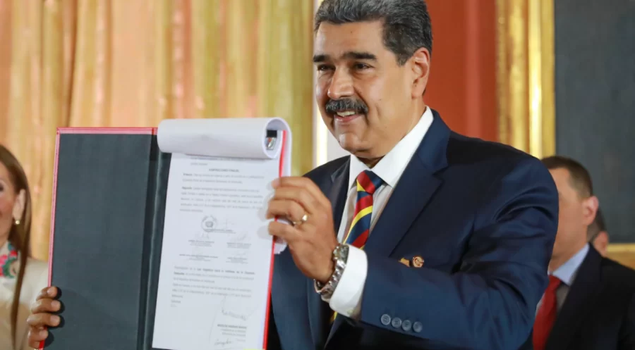 Maduro promulga lei que anexa território guianense de Essequibo à Venezuela