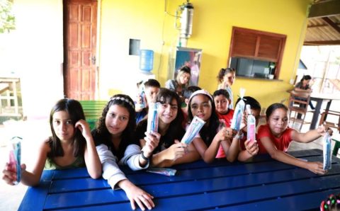 Educação realiza ação de higiene bucal com beneficiários do Bolsa Família