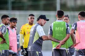 Atlético-MG realiza último treino antes de enfrentar o Rosario Central pela Libertadores