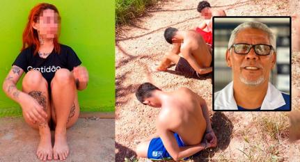 FORAM A BARES:  Suspeitos ‘farrearam’ com carro de vítima e o abandonaram após repercussão