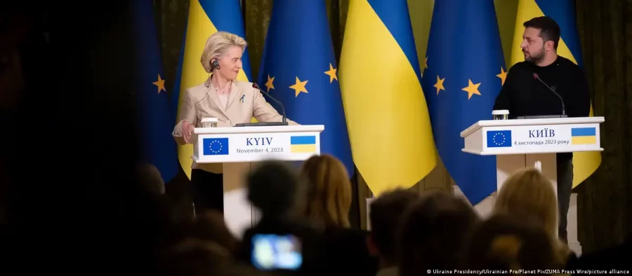 UE concorda em usar fundos russos para armar Ucrânia