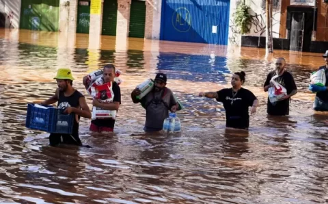 Senado segue pauta antiambiental em meio a enchentes no RS