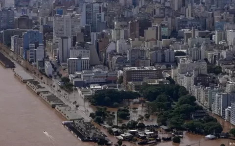 As enchentes do RS na imprensa europeia