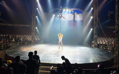 MT:  DIVERSÃO COM INCLUSÃO:   Seduc leva estudantes com deficiência para assistir espetáculo circense em sessão adaptada