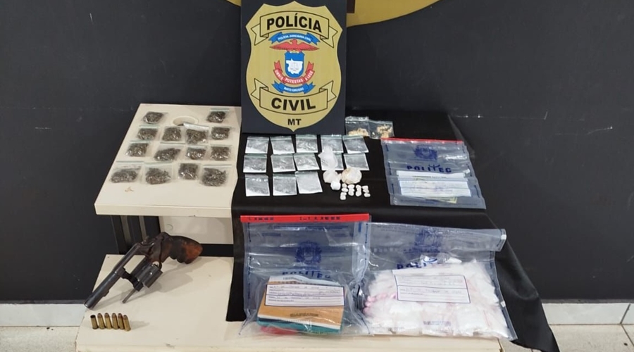 TRÁFICO DE DROGAS: Polícia Civil prende integrantes de facção e resgata vítima que seria executada por grupo criminoso