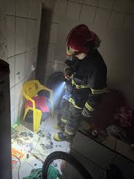 Corpo de Bombeiros combate incêndio em kitnet em Campo Verde