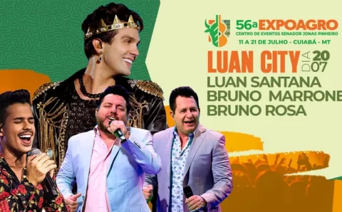 LUAN SANTANA | BRUNO E MARRONE – 56ª EXPOAGRO CUIABÁ 2024