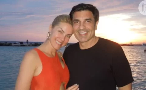 ‘Corpo tremendo dando abraço’: noivos, Ana Hickmann e Edu Guedes contam bastidores do pedido de casamento em Portugal