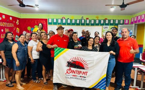 MT:  Dirigentes do Sintep-MT e categoria avaliam irregularidades na educação de Acorizal