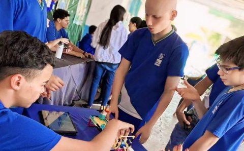 MT:  APRESENTAÇÃO DE PROJETOS:   Exposição de robótica educacional reúne estudantes e comunidade em Arenápolis