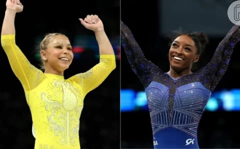Flávia Saraiva é maior que Simone Biles? Surpreenda-se com as alturas das principais ginastas nas Olimpíadas de Paris 2024