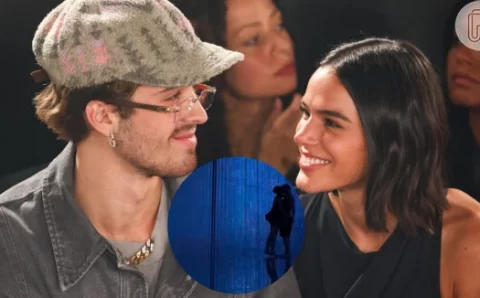 ‘Minha vida’: João Guilherme mostra beijo de tirar o fôlego em Bruna Marquezine e se declara para atriz.