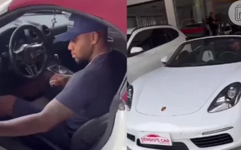 Porsche 718 Boxter: Davi Brito compra carrão de quase R$ 500 mil após desistir de medicina e ter gastos expostos