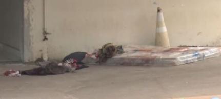 Ocupantes de 2 caminhonetes fogem após deixarem casal em frente a hospital