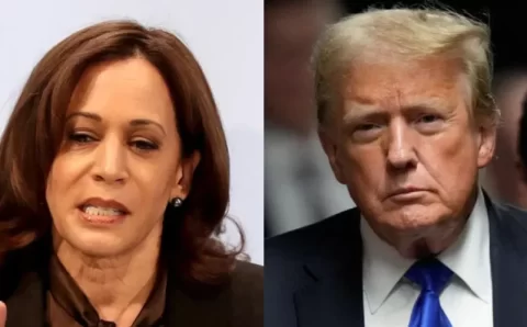 Kamala Harris e Donald Trump disputam no debate os eleitores moderados