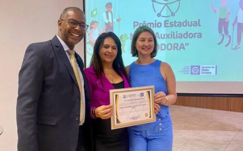 MT:  SAÚDE PÚBLICA:  Cridac recebe prêmio por atuação em defesa dos direitos das pessoas com deficiência em MT